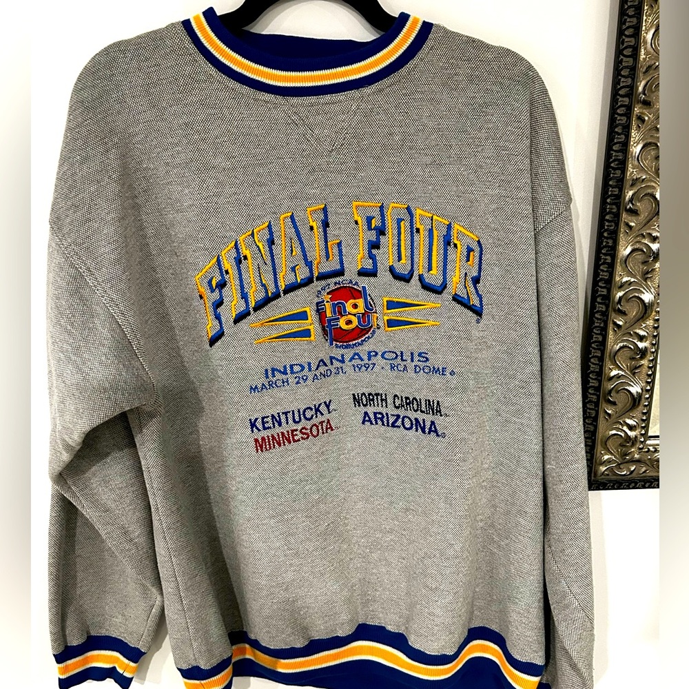 1997 final four crewneck